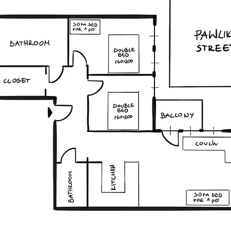 Dodohaus 公寓 克拉科夫